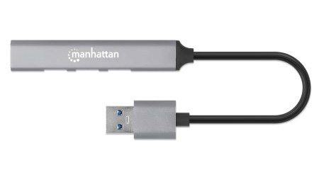 Manhattan USB-A 4-Port Hub 3x USB 2.0 1x USB 3.2 Gen1