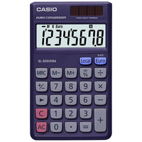 Casio SL-300VERA 8 Ziffern Solar/Battery Violett
