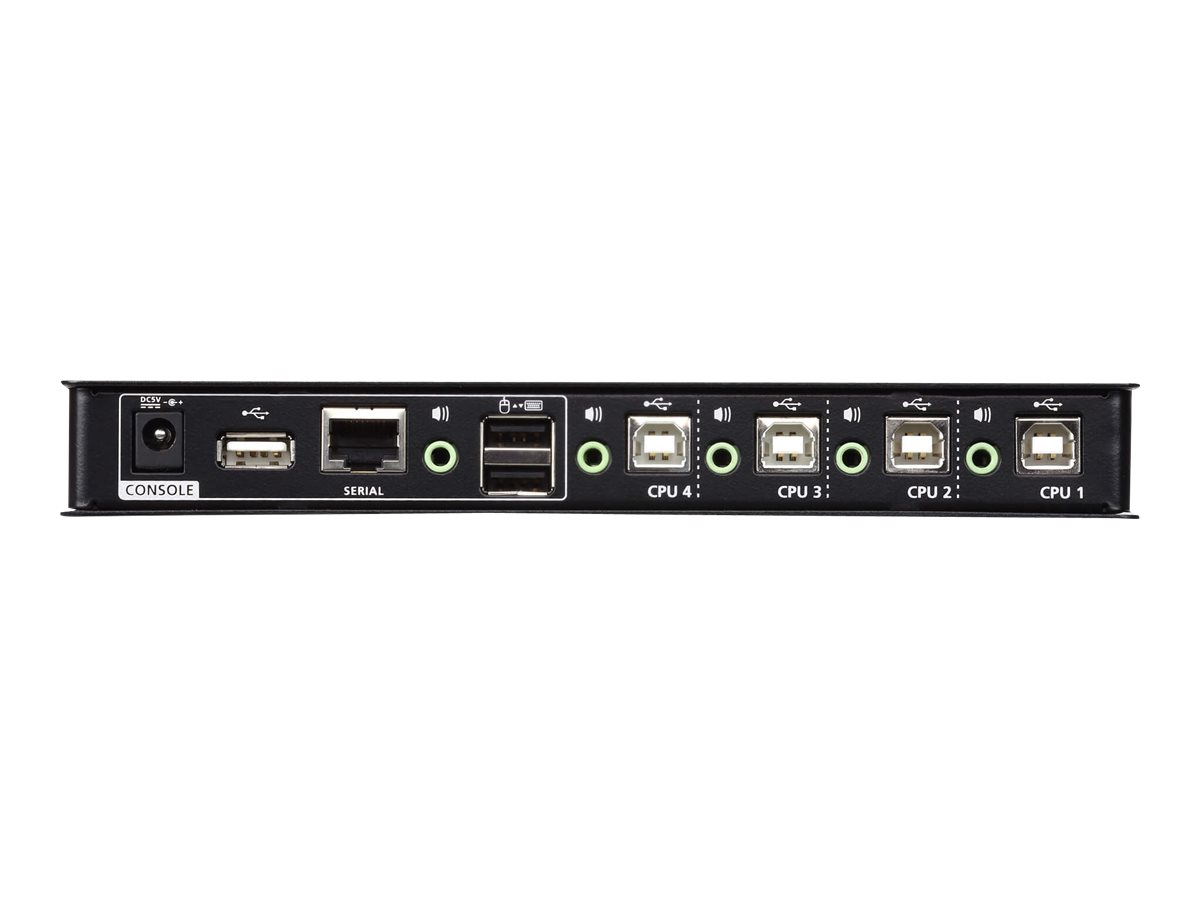 ATEN CS724KM 4-Port KVM/Audio/USB-Switch