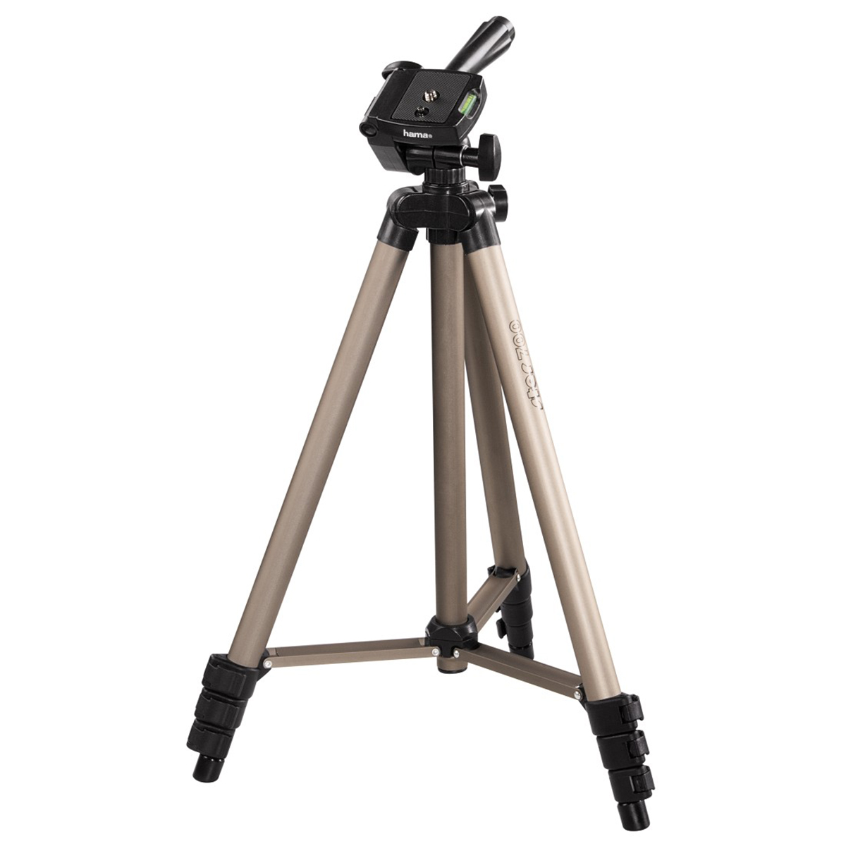 hama Star 700 EF Digital KameraStativ champagner max Arbeitshöhe 125,0 cm