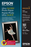 EPSON Fotopapier S041943 10,0 x 15,0 cm hochglaenzend 300 gqm 50 Blatt