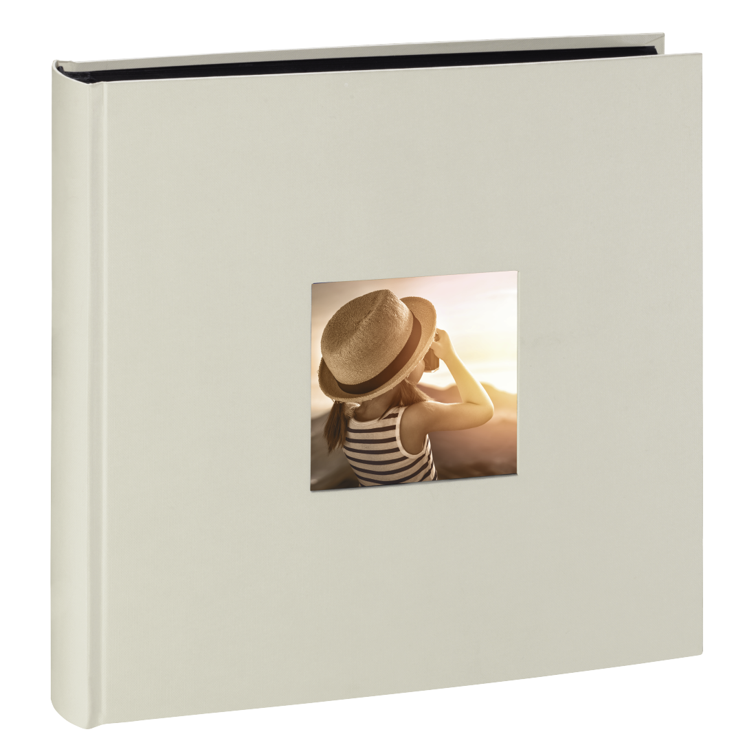 Hama Jumbo-Album Fine Art 30x30 cm 100 schwarze Seiten Kreide