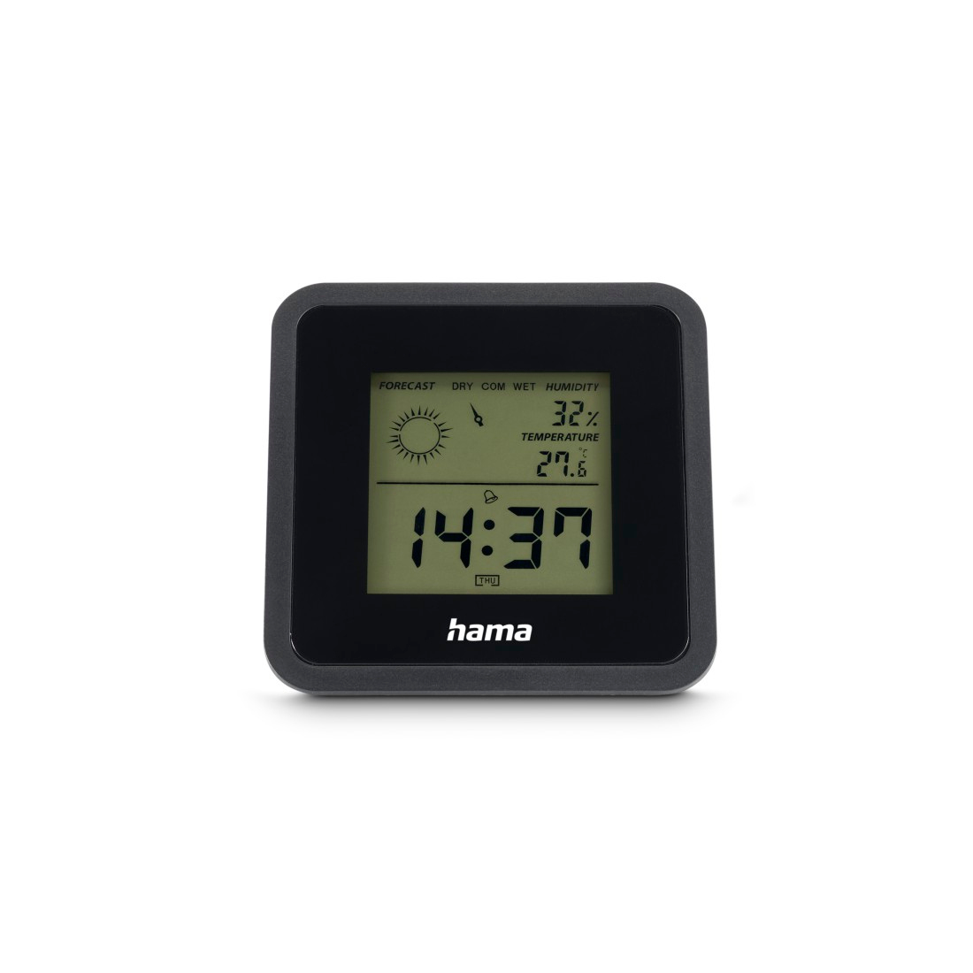 Hama Thermometer Borneo Digital Innen Schwarz