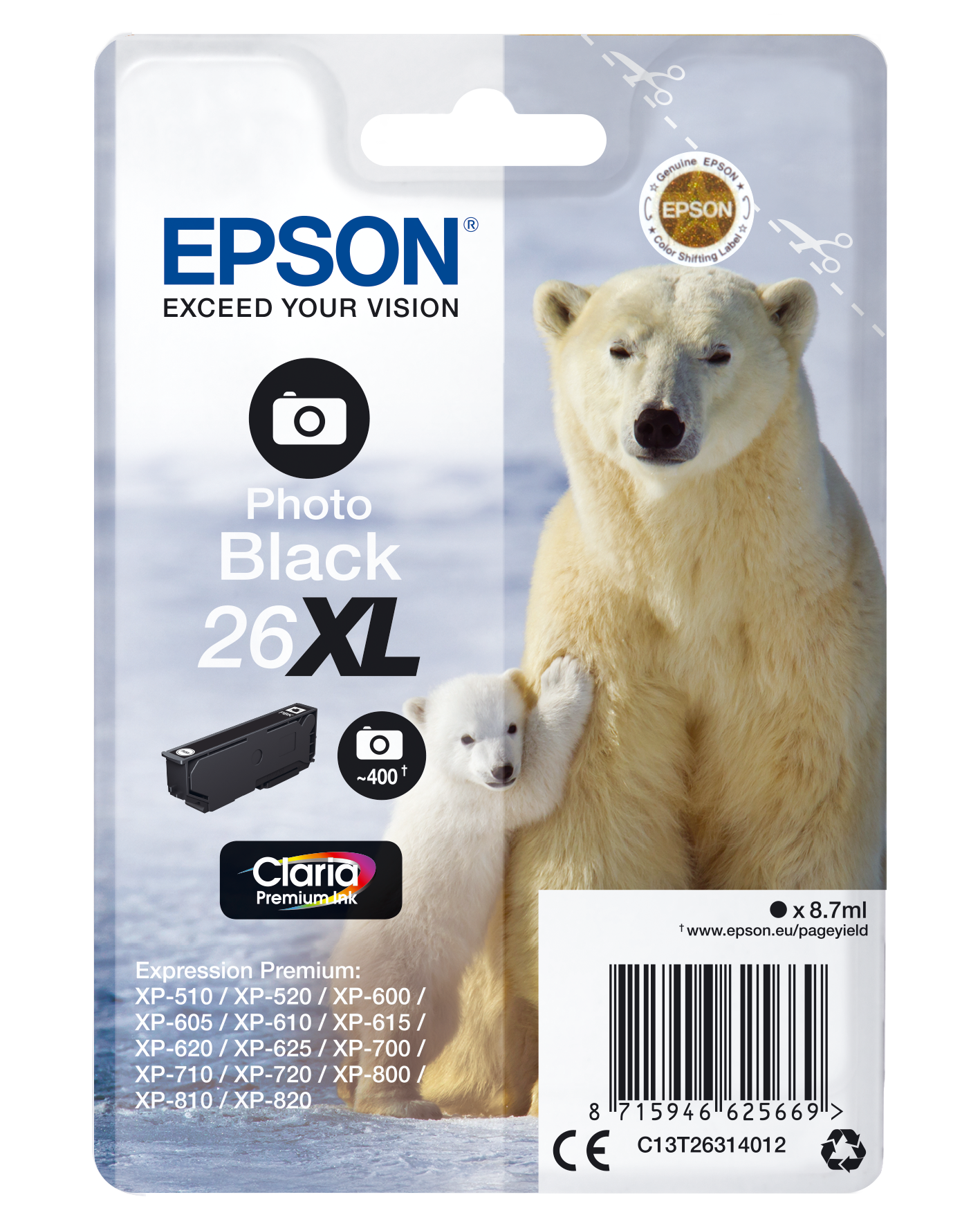 Epson 26XL Fotoschwarz