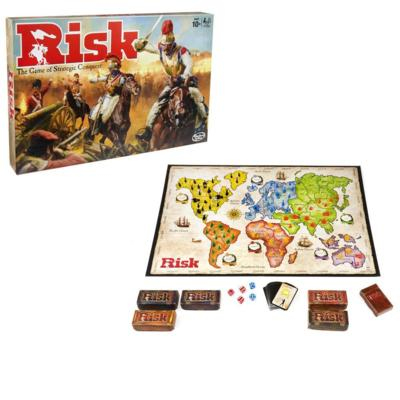 Hasbro Risiko Refresh Brettspiel Strategie 10 Jahre