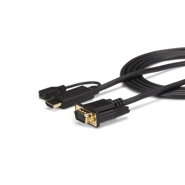 StarTech.com aktives HDMI auf VGA Adapterkabel 1,8m