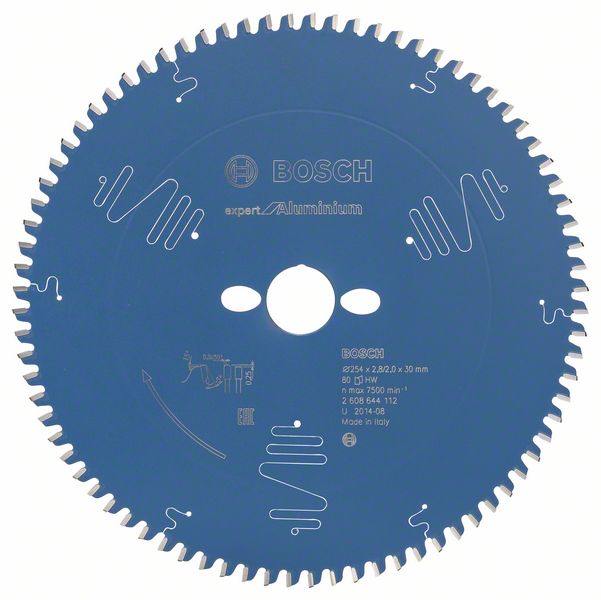 Bosch Expert for Aluminium Kreissägeblatt 254mm 80Z