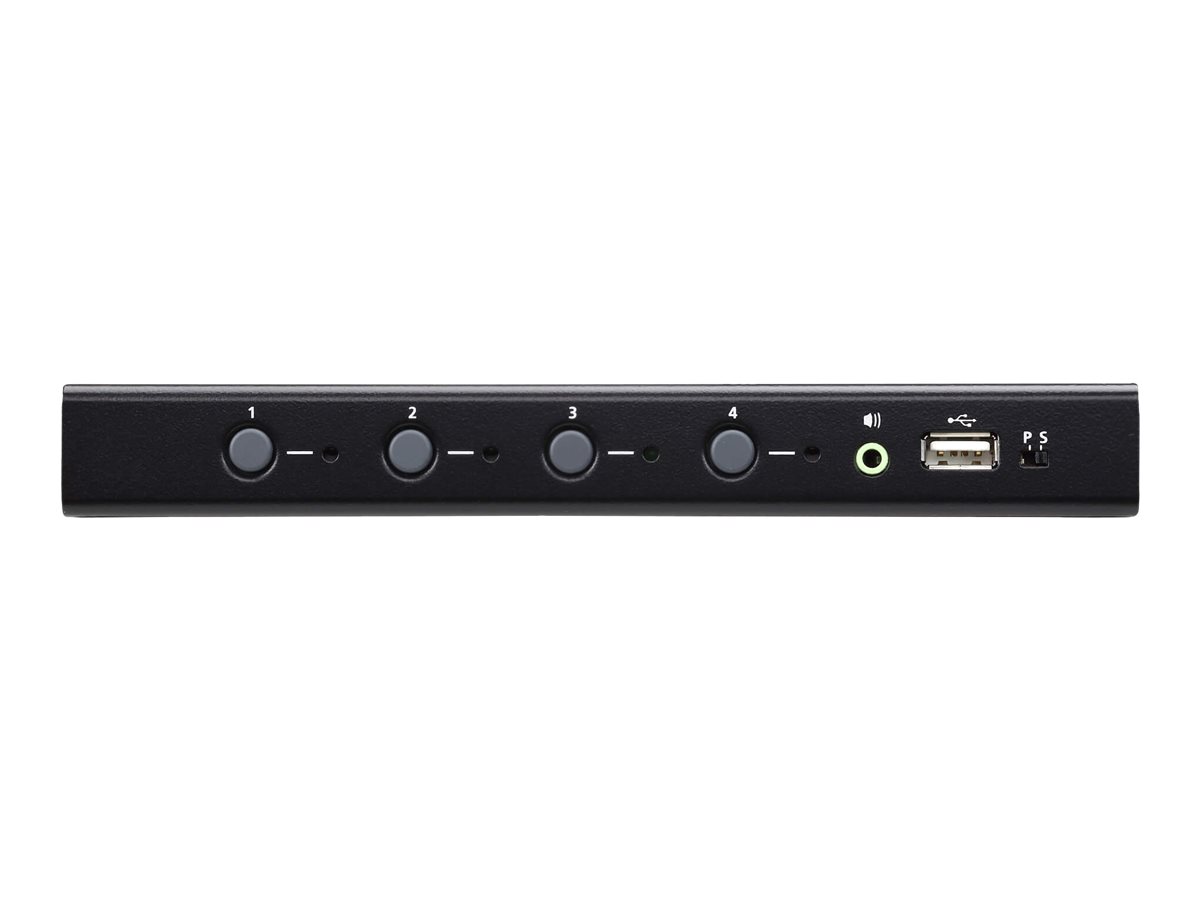 ATEN CS724KM 4-Port KVM/Audio/USB-Switch