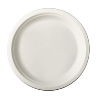 PAPSTAR Zuckerrohr‑Teller weiß Ø 23,0 cm 50 Stück