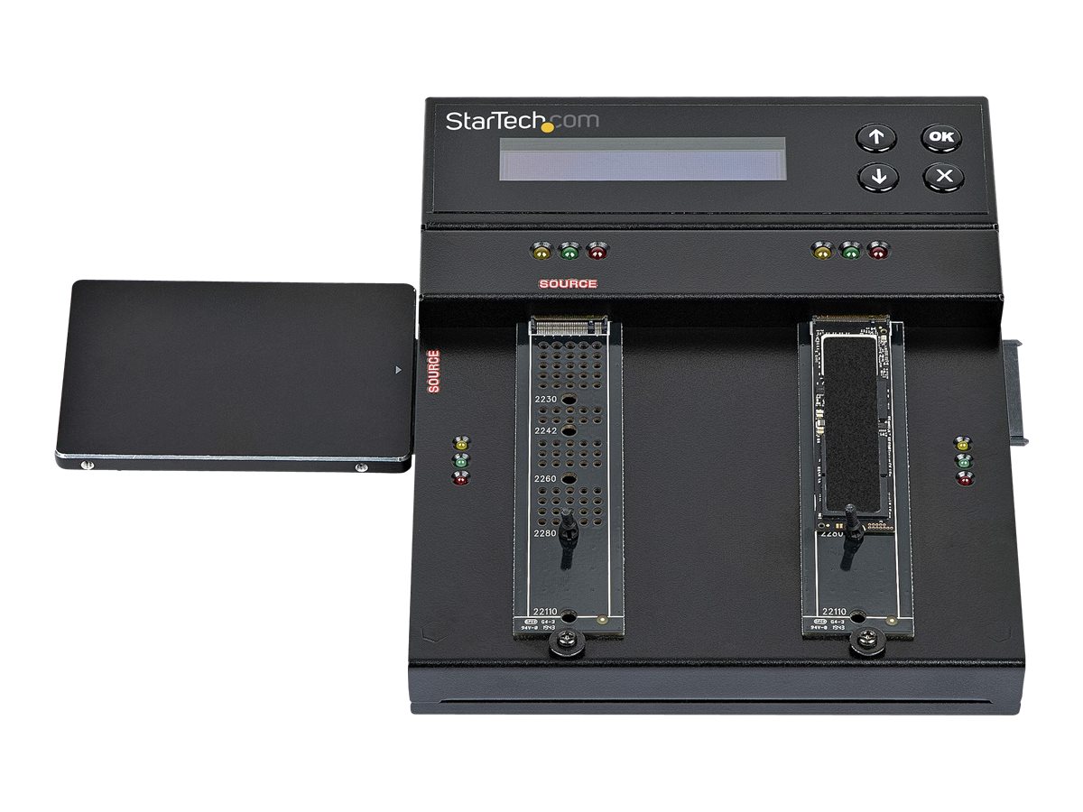 StarTech.com M.2 Duplikator SATA NVMe Klonen Löschen
