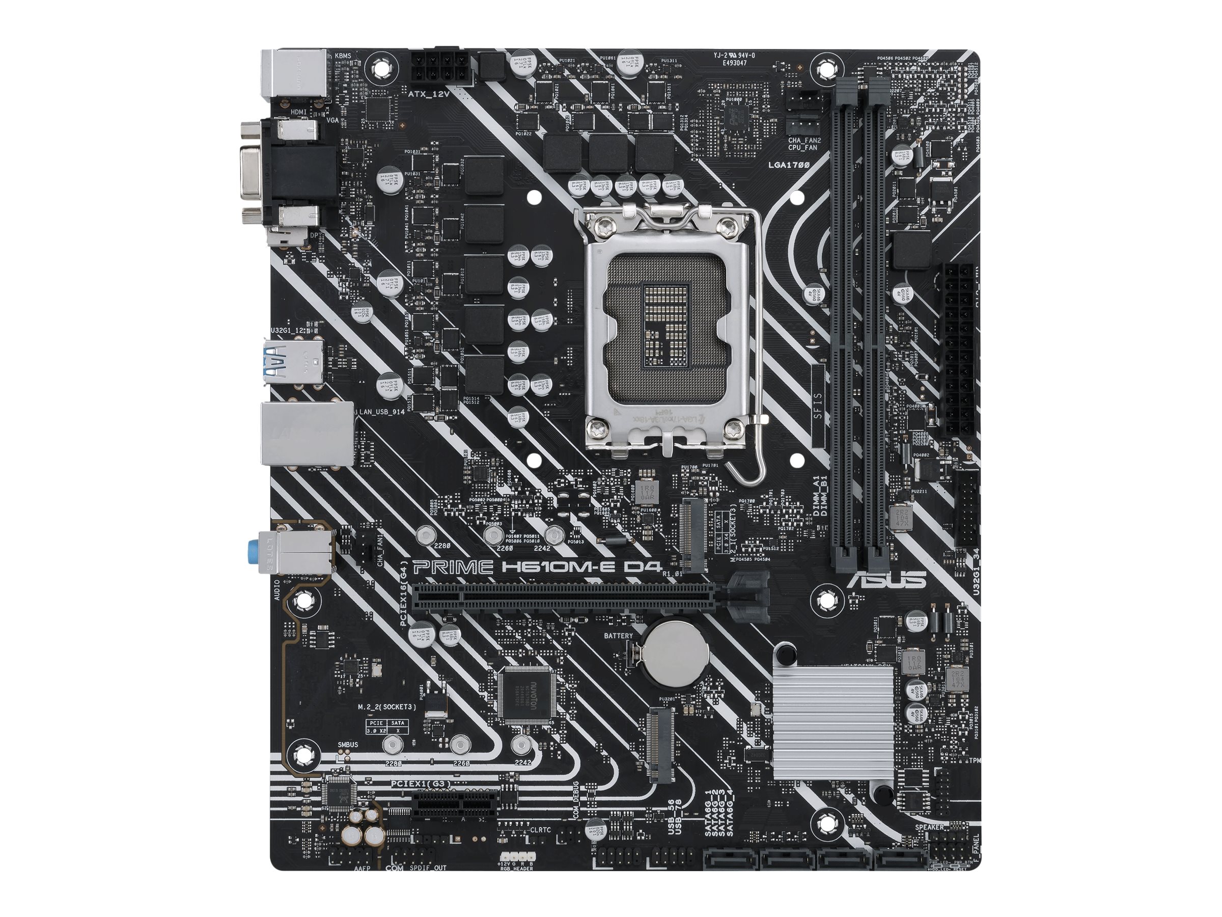ASUS PRIME H610M-E D4-CSM micro ATX LGA1700 H610