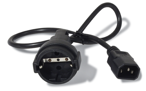 APC Stromkabel C14->CEE 7/7 0.60m schwarz