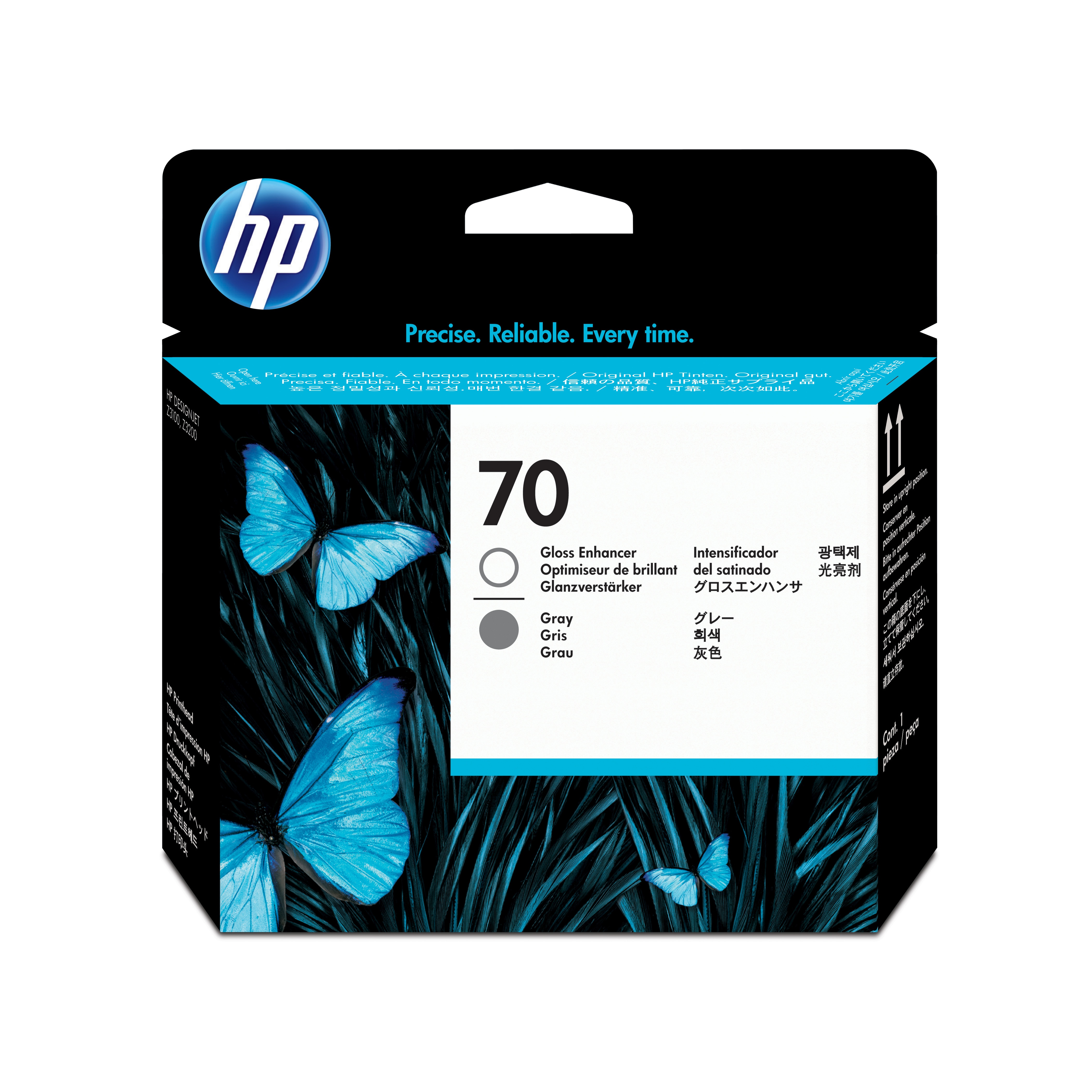 HP 70 Grau Gloss Enhancer Druckkopf
