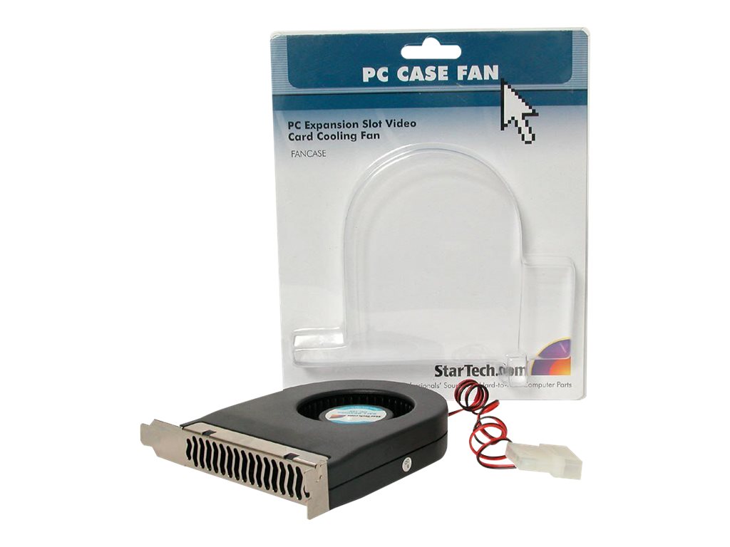 StarTech.com Slotblech Gehäuselüfter 4-Pin LP4-Molex