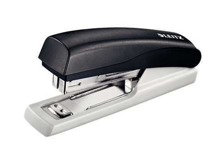 Esselte Leitz Mini Hefter schwarz 10 Blatt 1 mm