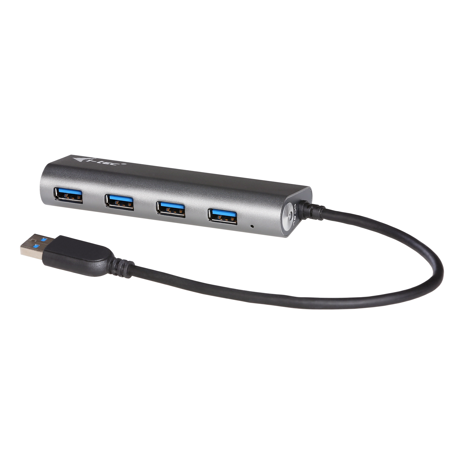 i-tec USB 3.0 Metal Hub 4-fach silber