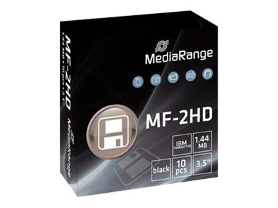 MEDIARANGE Disketten 1,44 MB Schwarz