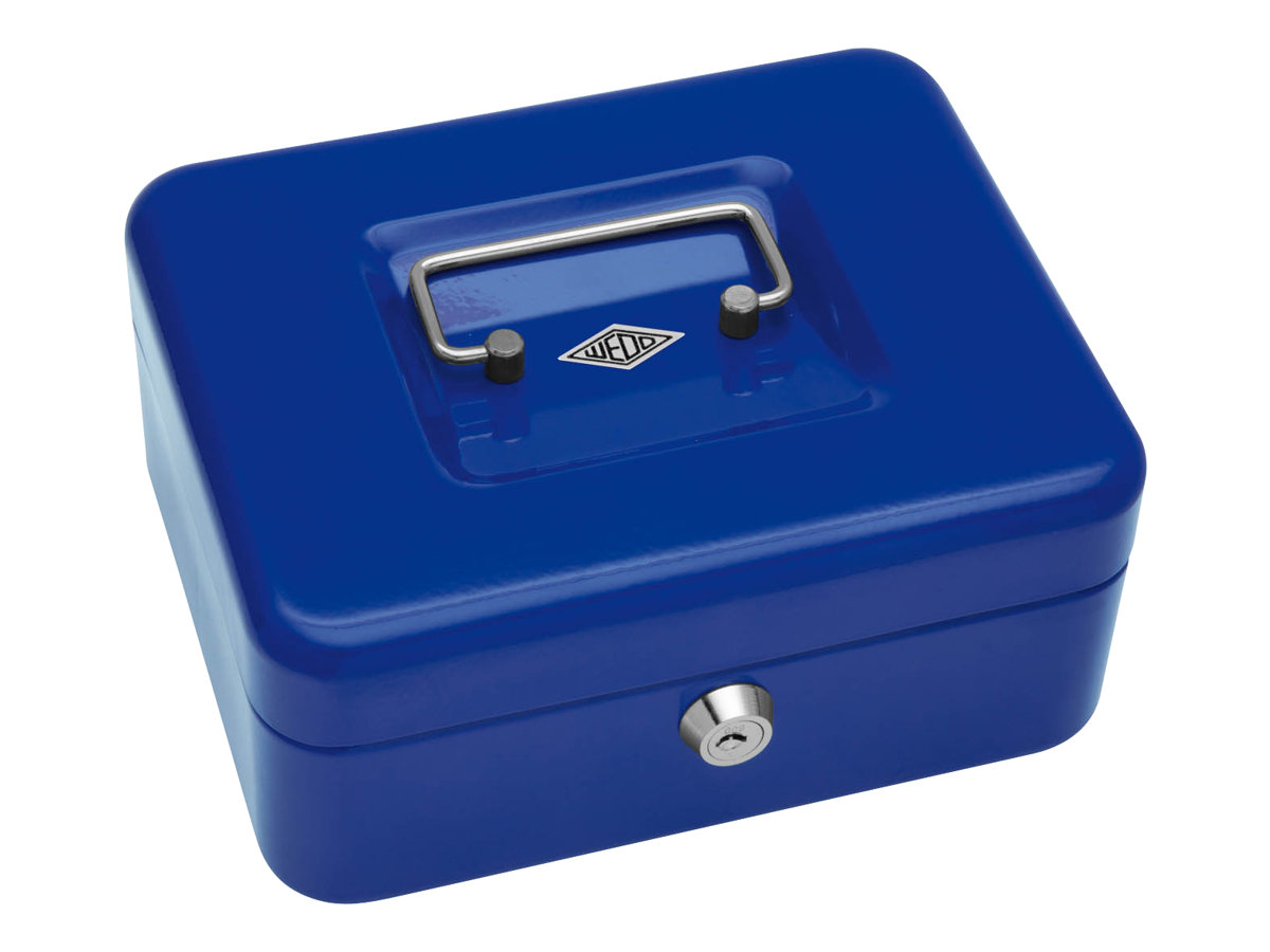 WEDO Geldkassette 145203X Größe 2 blau