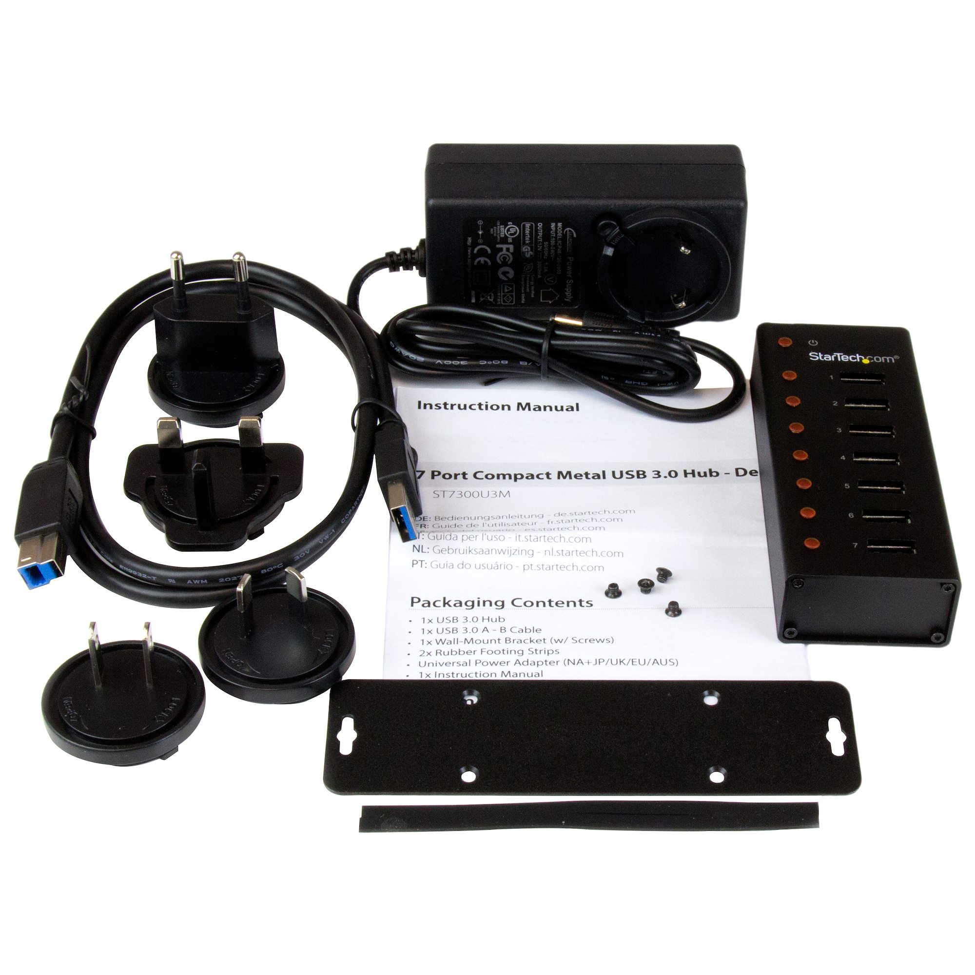 StarTech 7 PORT USB 30 HUB DESKTOP
