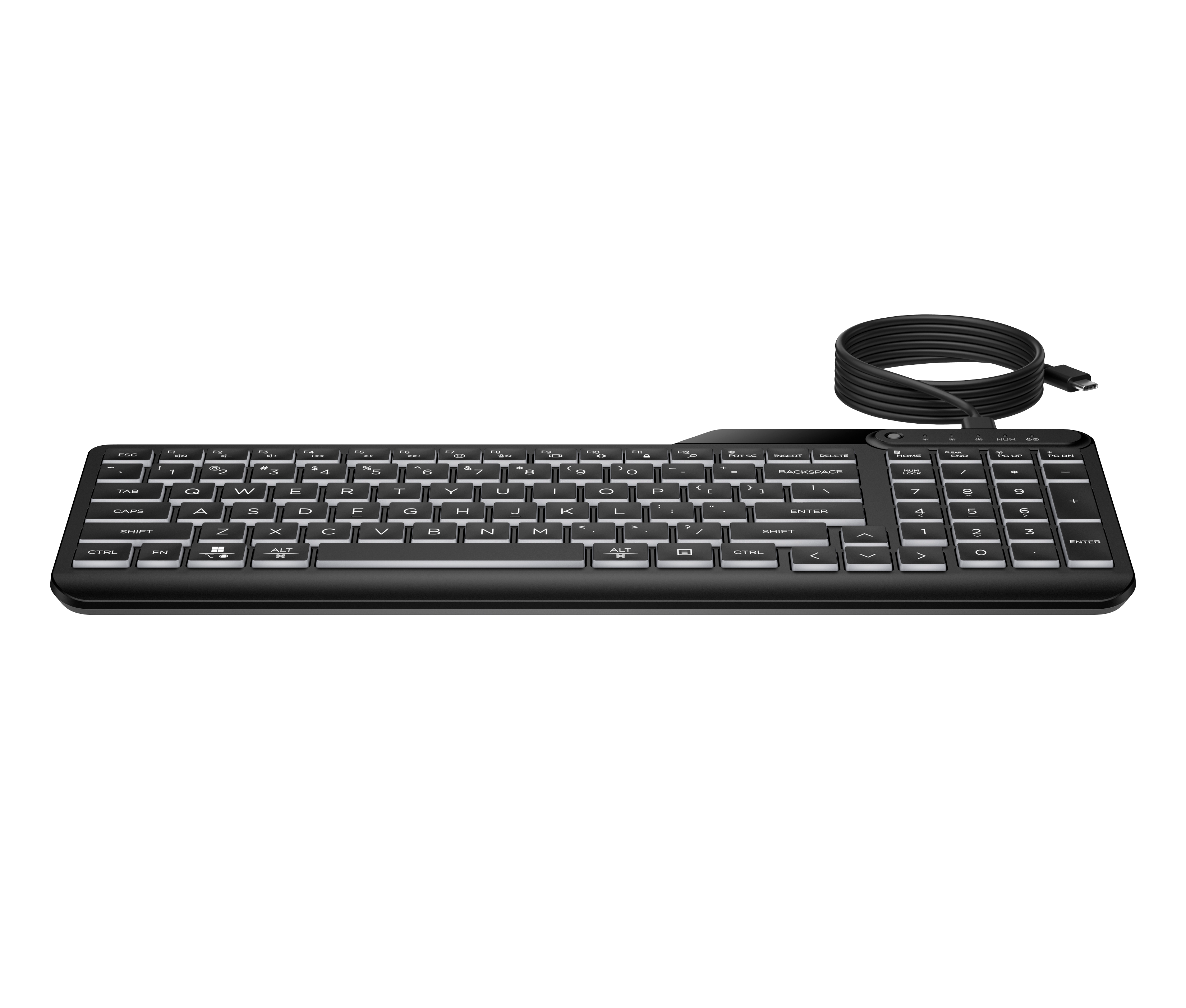 HP 400 Tastatur Multi-Device kompakt Schwarz