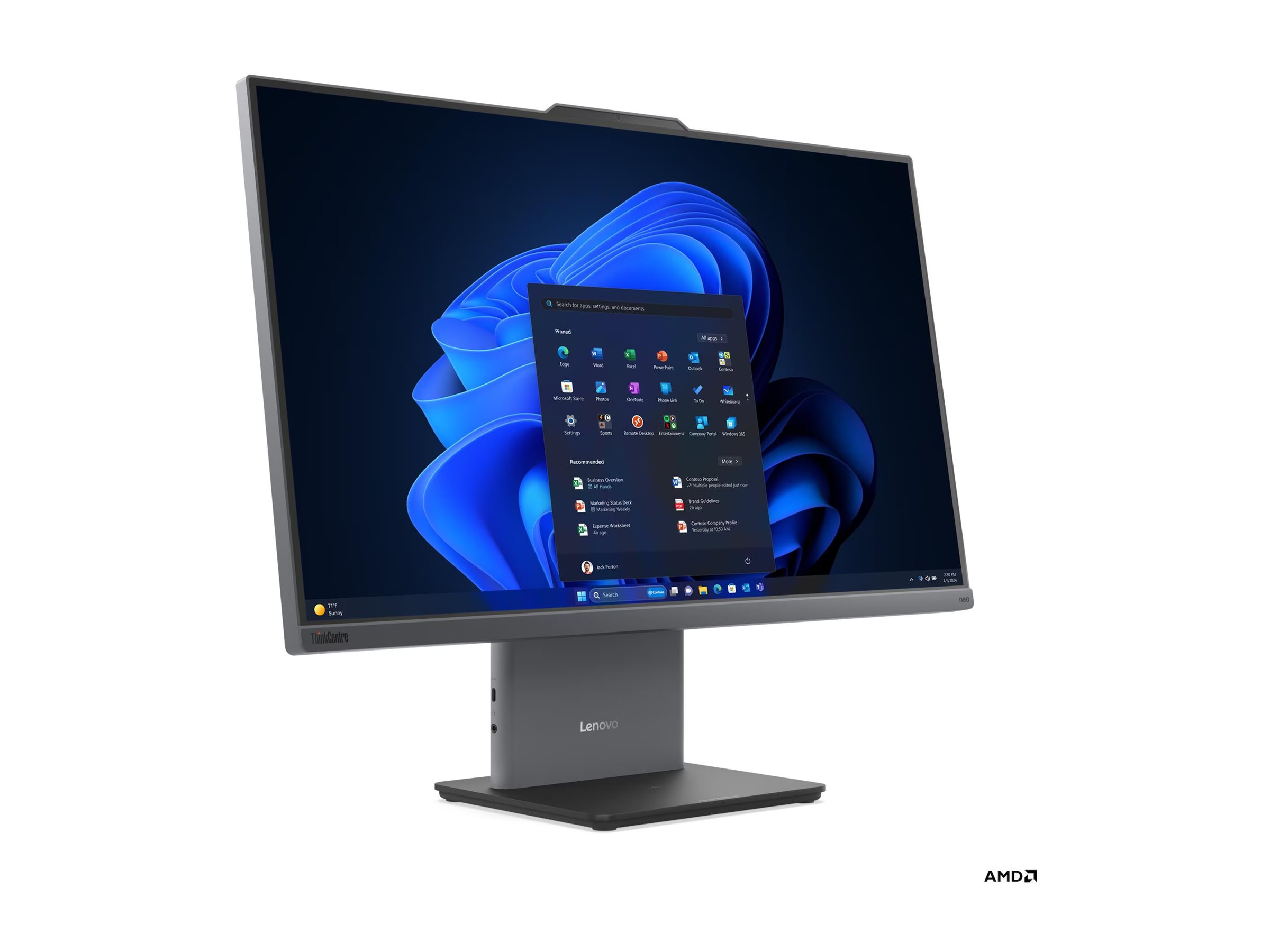 Lenovo ThinkCentre Neo55a-24 G6 23,8 Zoll R5 16/512 FHD