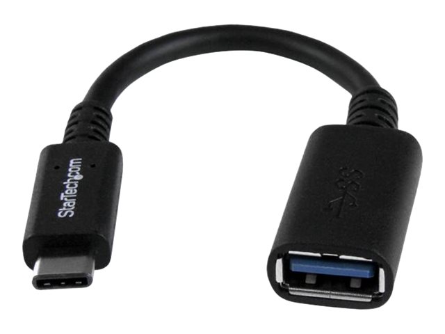 STARTECHCOM USBC to USBA Adapter Cable MF 6in USB 30