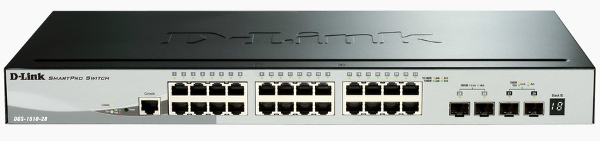 D-Link DGS 1510-28X Switch 24x GE 4x SFP+