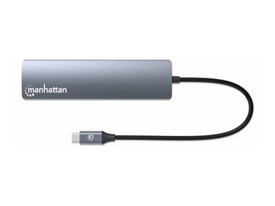 Manhattan 7-in-1 USB-C Dockingstation 4K