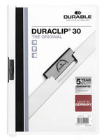 Durable Duraclip weiß DIN A4