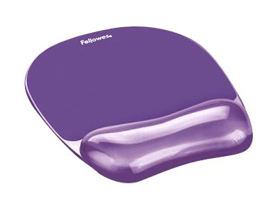Fellowes Crystal Mauspad Handgelenkauflage Violett