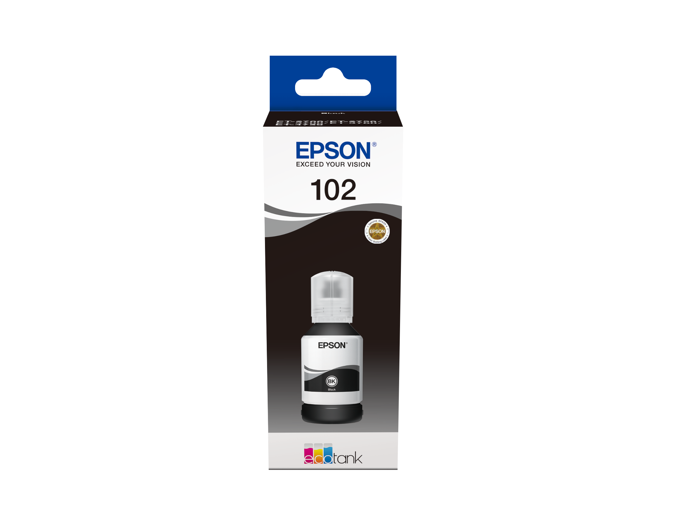 Epson 102 Schwarz Tintenbehälter 127 ml
