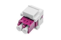 DIGITUS LWL LC/LC-Duplex-Kupplung Multimode-OM4 Keystone-Modul