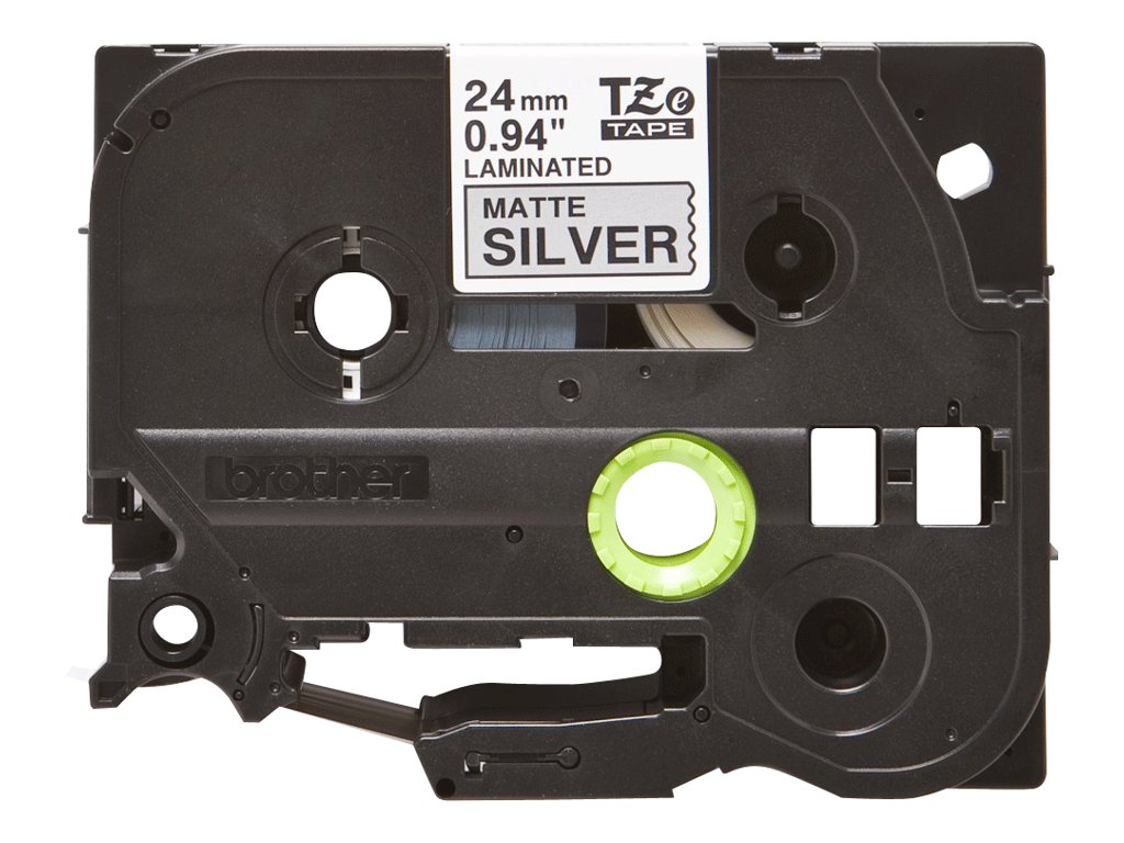 Brother TZe-M951 Schwarz auf Silber matt