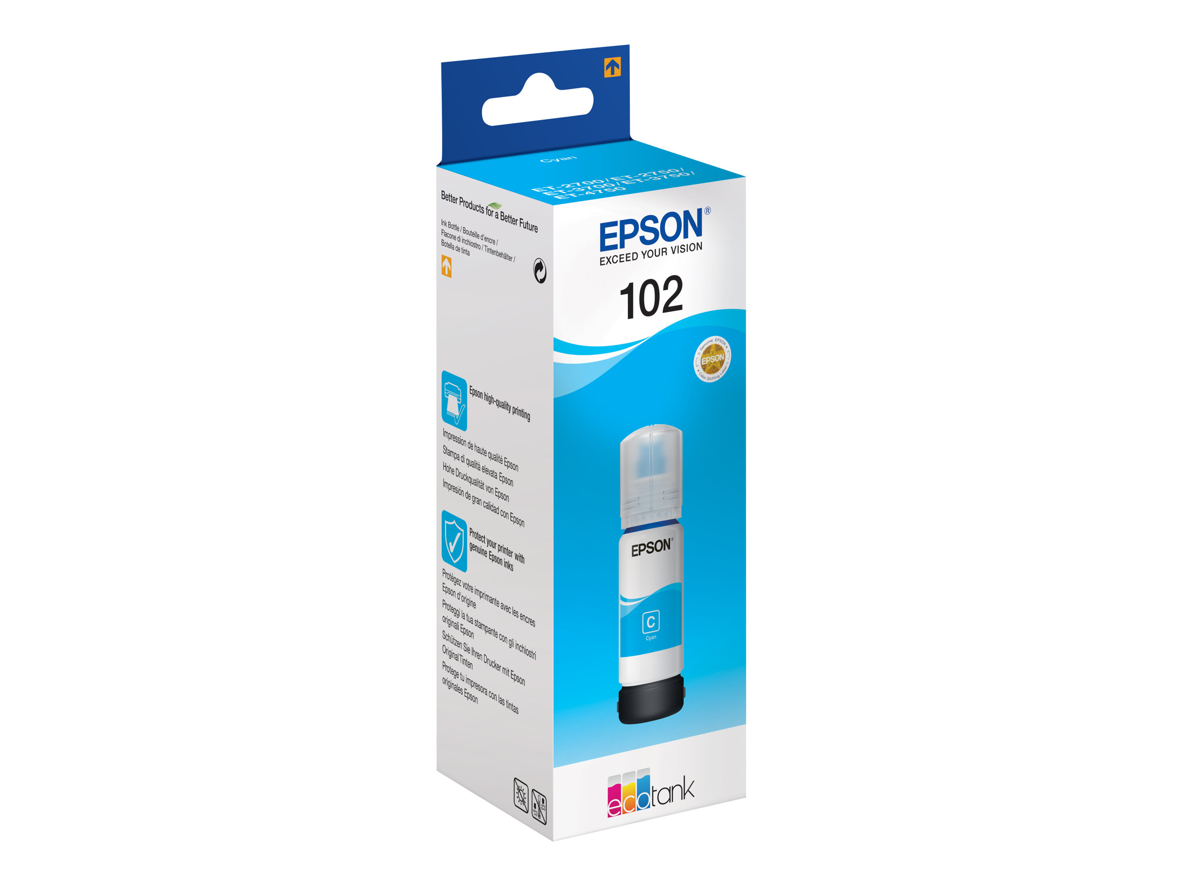 Epson 102 Cyan Tintenbehälter 70 ml
