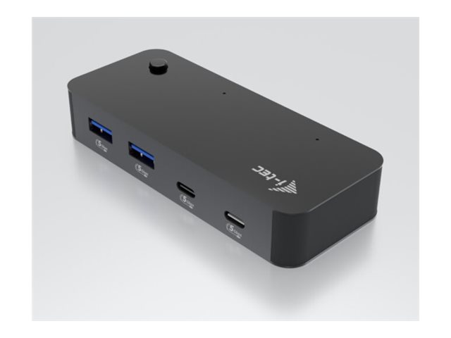 i-tec Hub Universal KVM 4-fach Schwarz