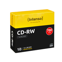 INTENSO CDRW80 700MB 12x 10 SC