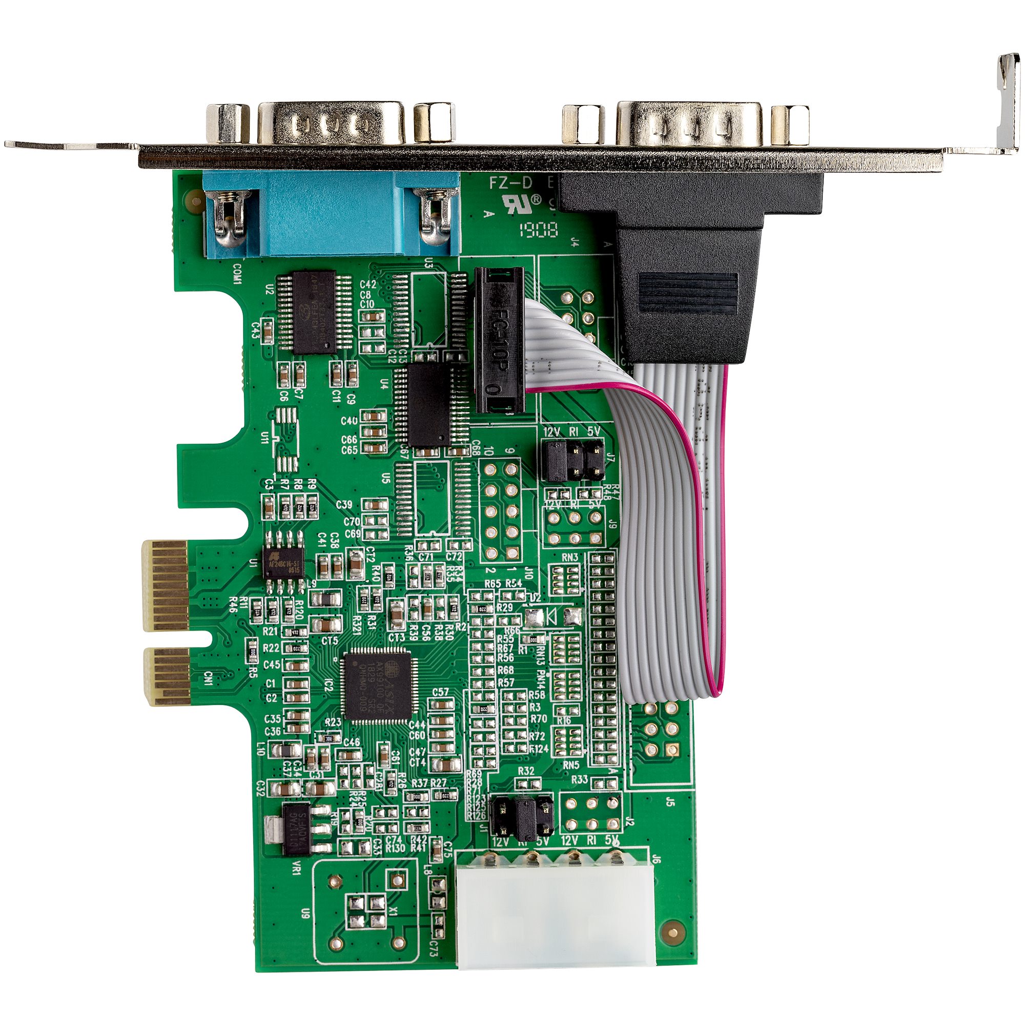 StarTech.com 2-Port Serielle PCIe RS232 Adapter DB9