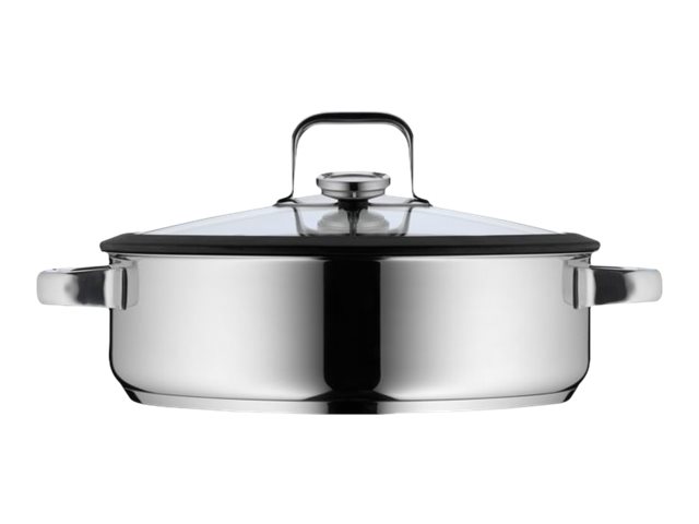 WMF 1743016040 Vitalis Dampfgarer rund Ø 28 cm ca 5l mit Glasdeckel
