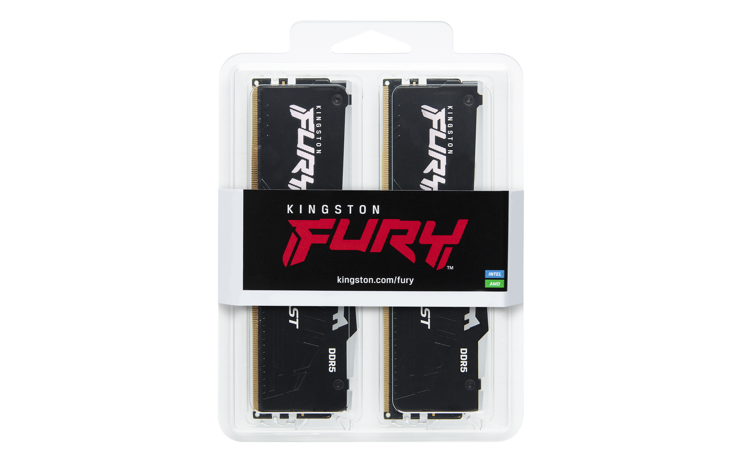 DIMM 32 GB DDR55600 2x 16 GB DualKit schwarz KF556C36BBEAK232 FURY Beast RGB INTEL XMP AMD EXPO