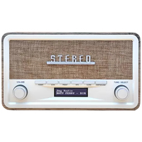 Denver DAB18LW Digitalradio Holzoptik hell