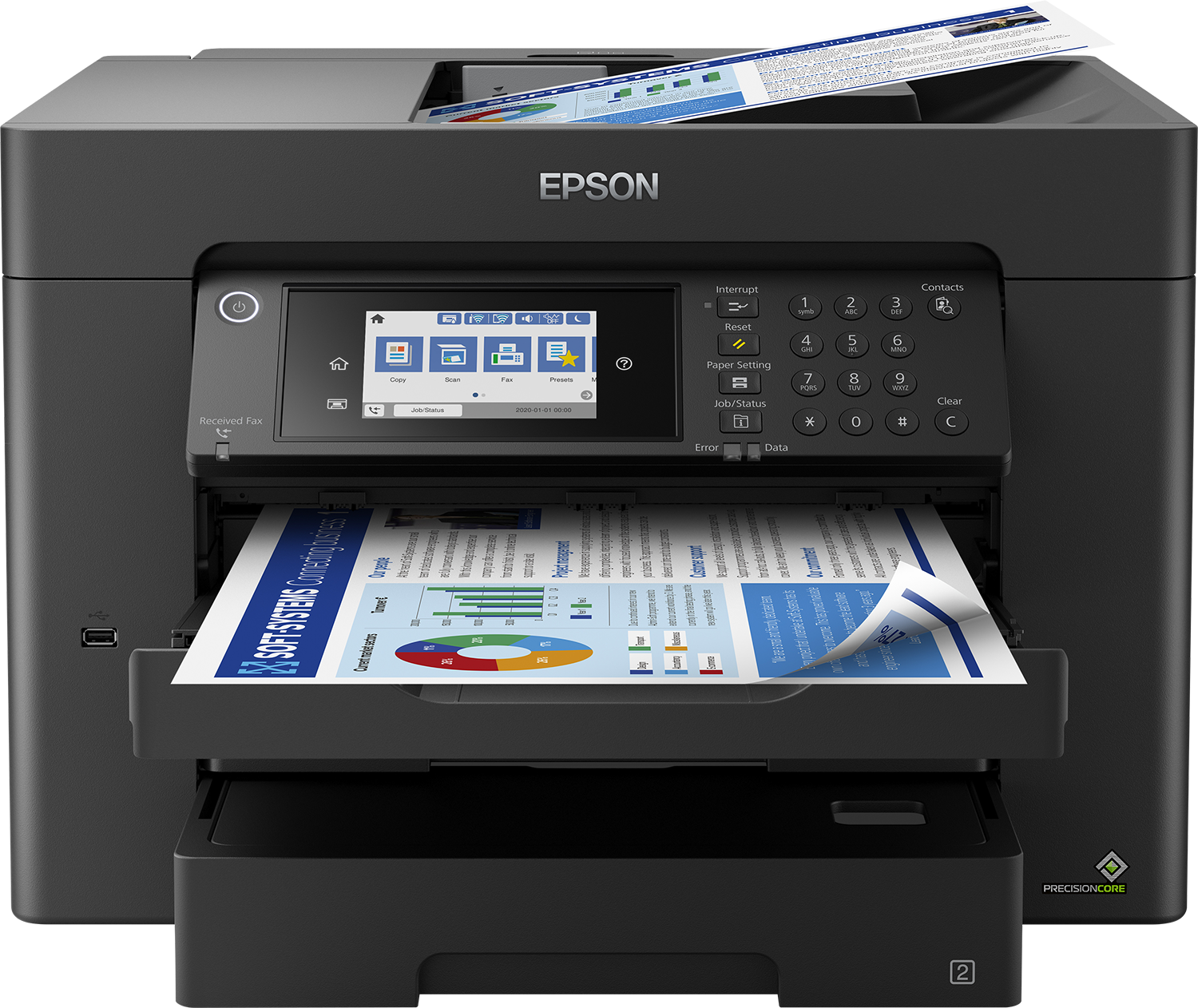 Epson WorkForce WF-7840DTWF A3+ Multifunktionsdrucker