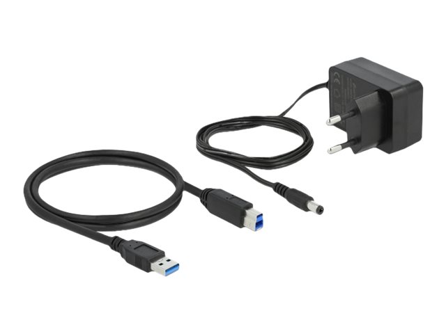 Delock Hub USB 3.2Gen1 Typ-A 4Port Schnellladeport Desktop