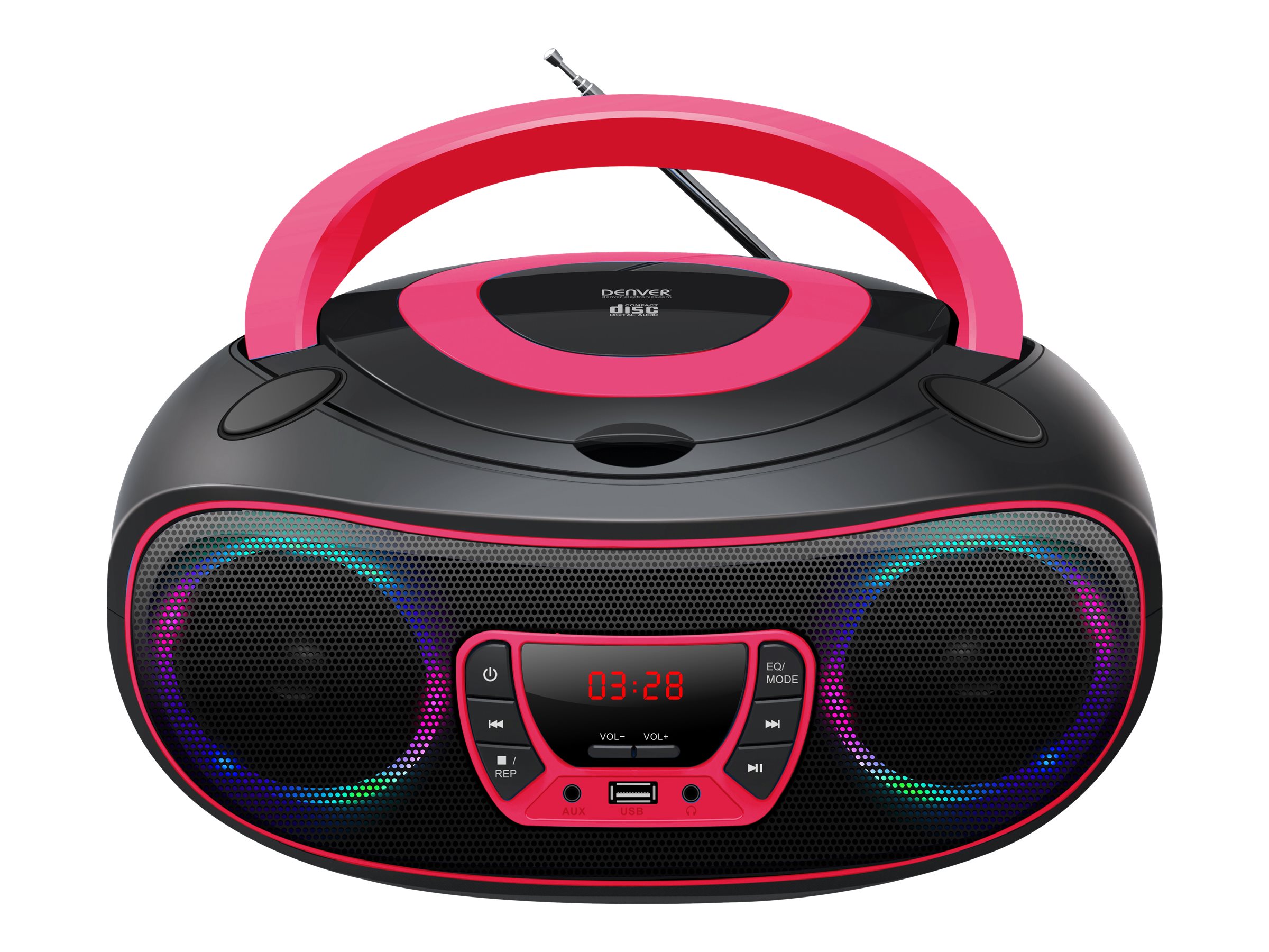 Inter Sales Denver TCL-212BT 4 Watt Pink