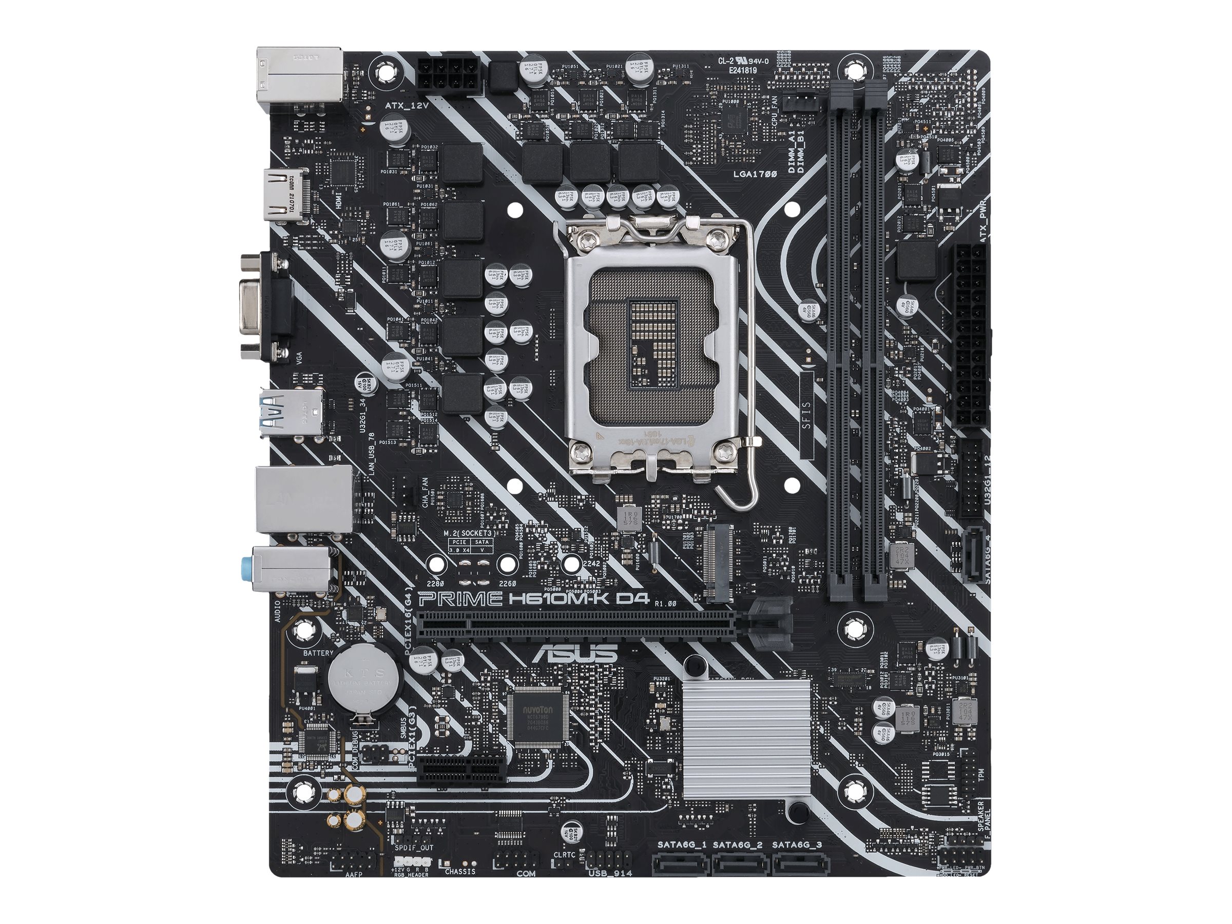 ASUS PRIME H610M-K D4 ARGB