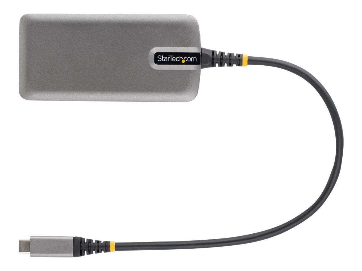 STARTECHCOM USBC Multiport Adapter 4K 60Hz HDMI 2 Port USB Hub 100W PD Works with ChromebookLaptop Dockingstation