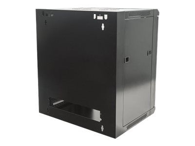 INTELLINET 48,3cm Wandverteiler 12HE 600mm tief 19 Zoll BxHxT 635 x 570 x 600 unmontiert schwarz