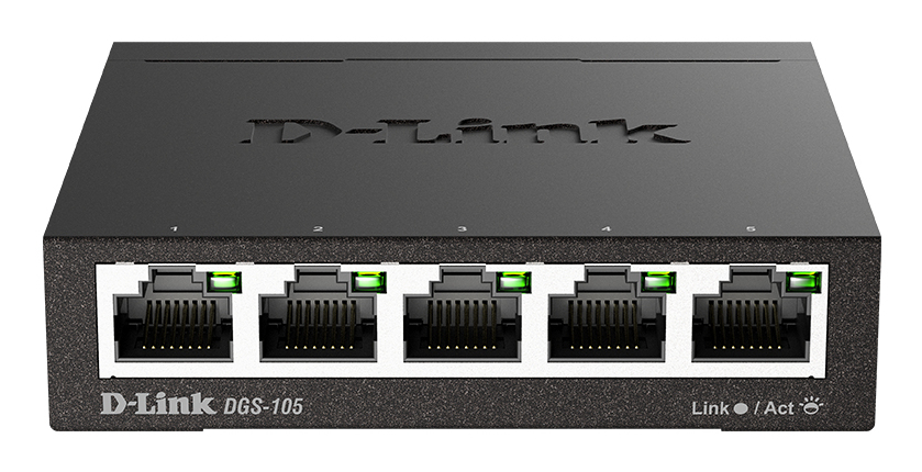 D-Link DGS-105 5-Port Gigabit Switch
