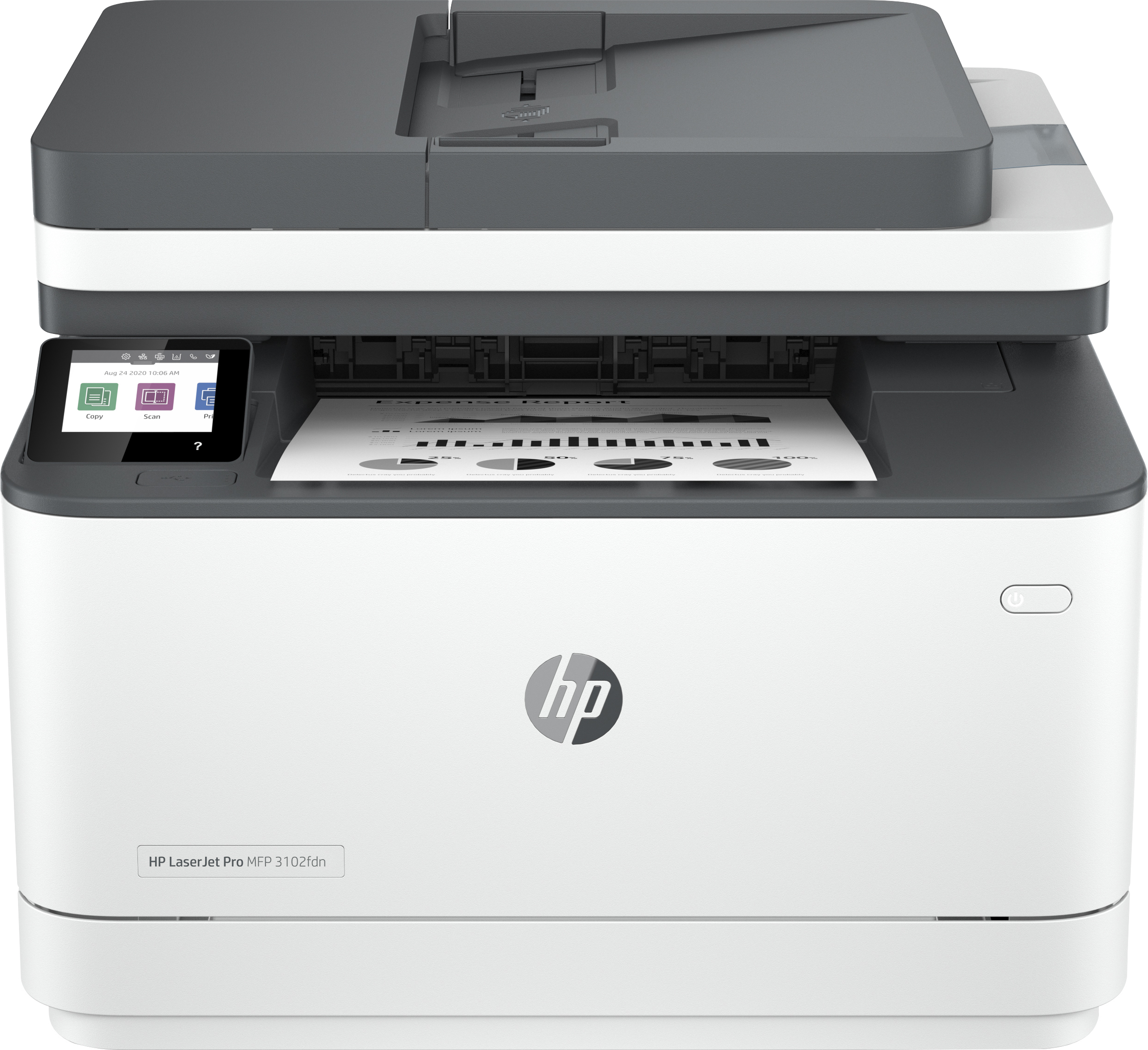 HP LaserJet Pro MFP 3102fdn Multifunktionsdrucker weiß