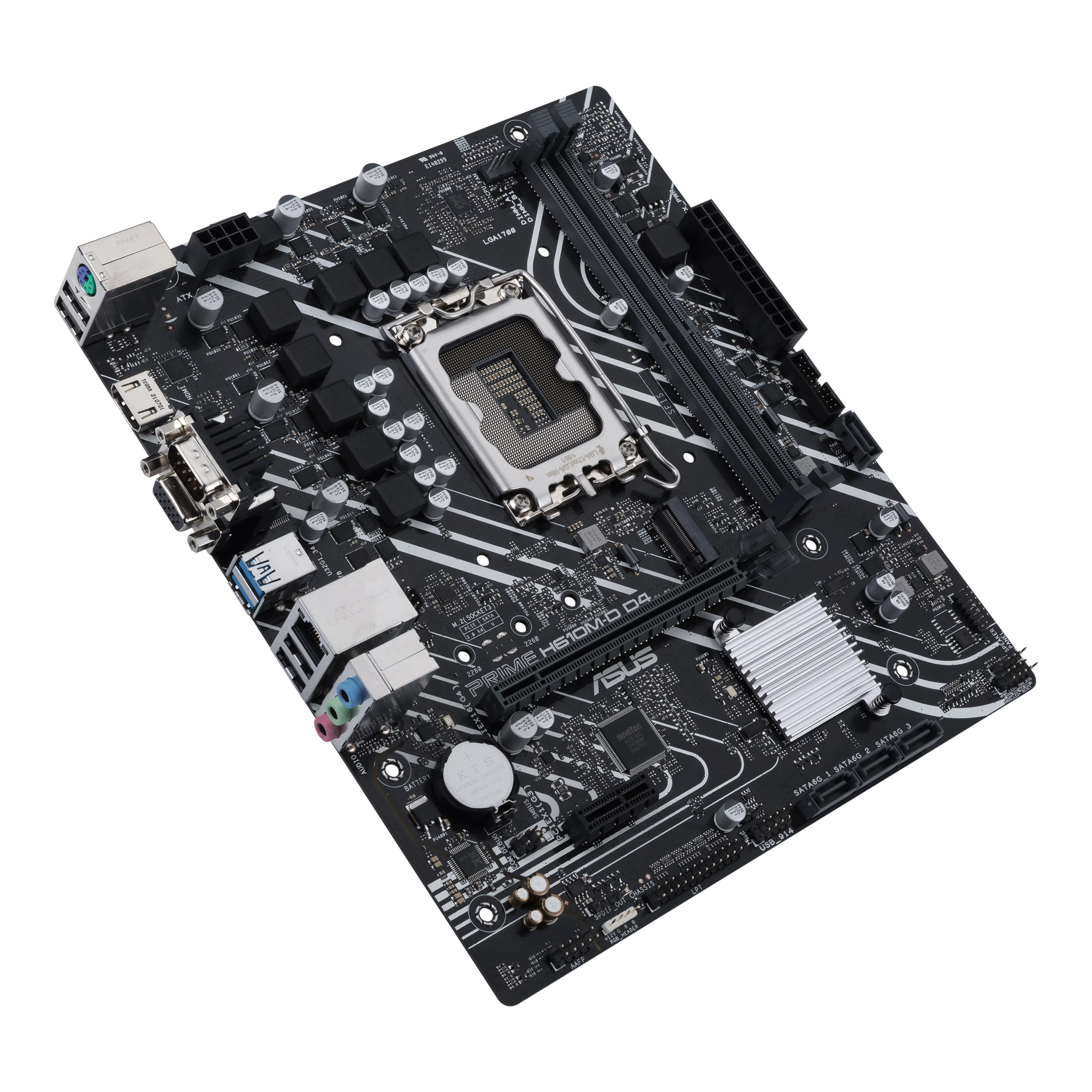 ASUS PRIME H610M-D D4 Motherboard