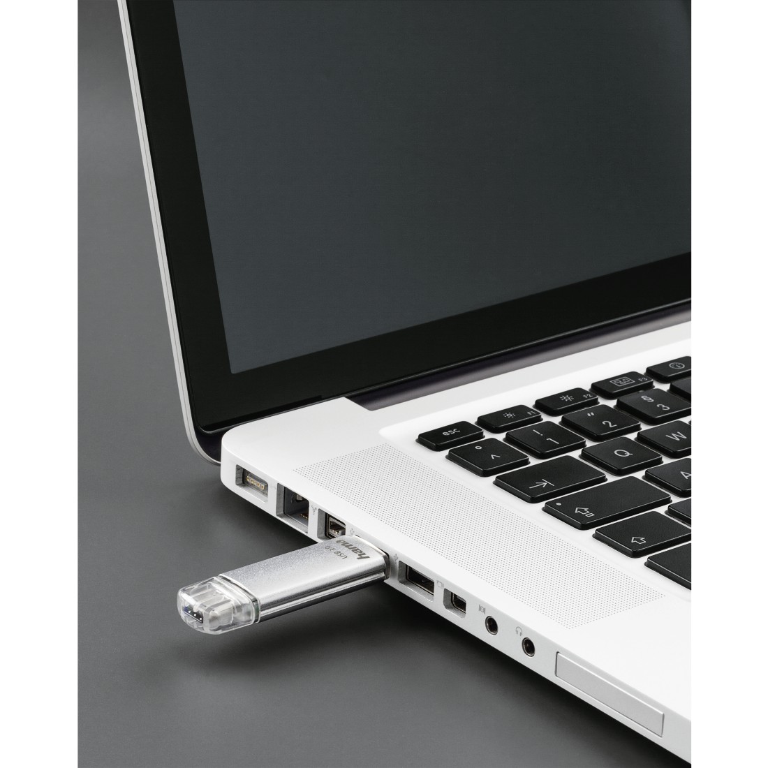 Hama C-Laeta USB-Flash-Laufwerk 128 GB silber